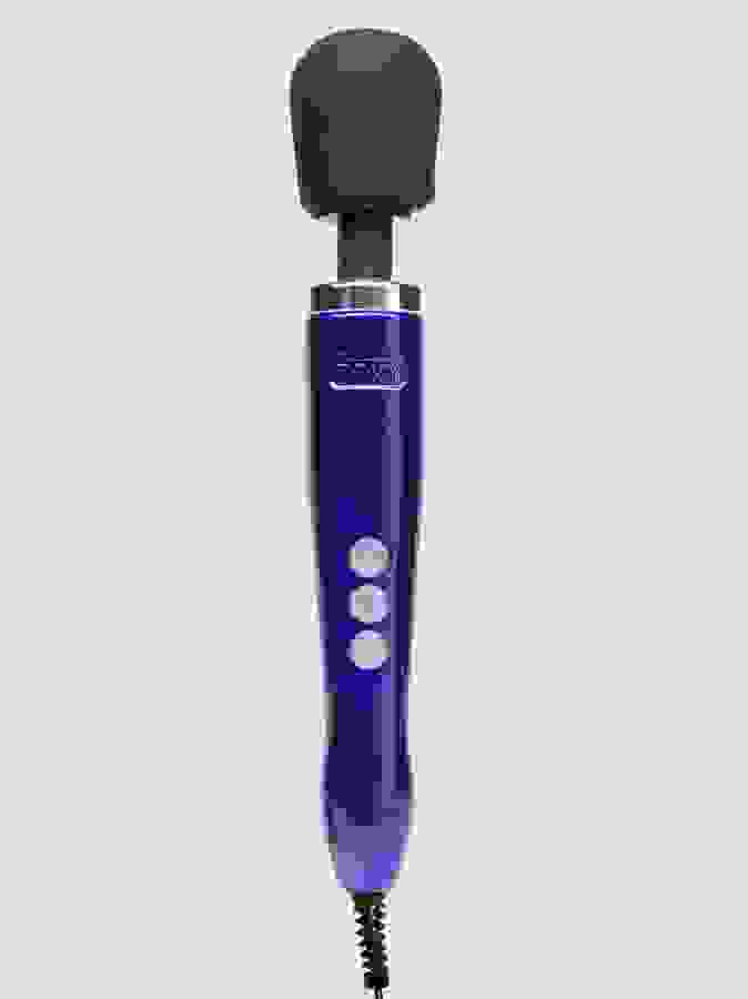 Doxy Extra Powerful Purple Die Cast Doxy Extra Powerful Die Cast Wand Massager, Purple, hi-res